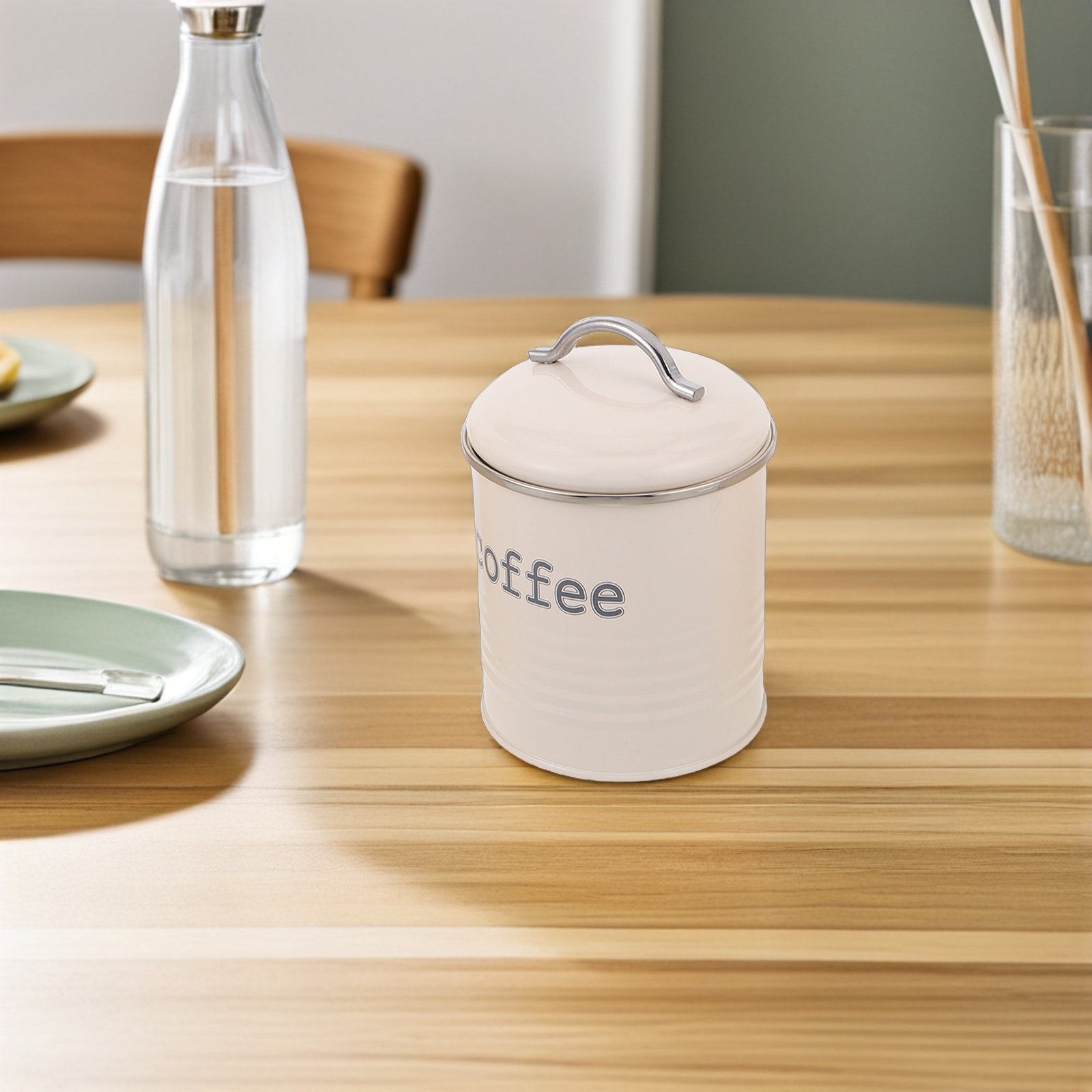 3Pcs Sealed Coffee Bean Contai - Coffee Tea Canister Set review and price