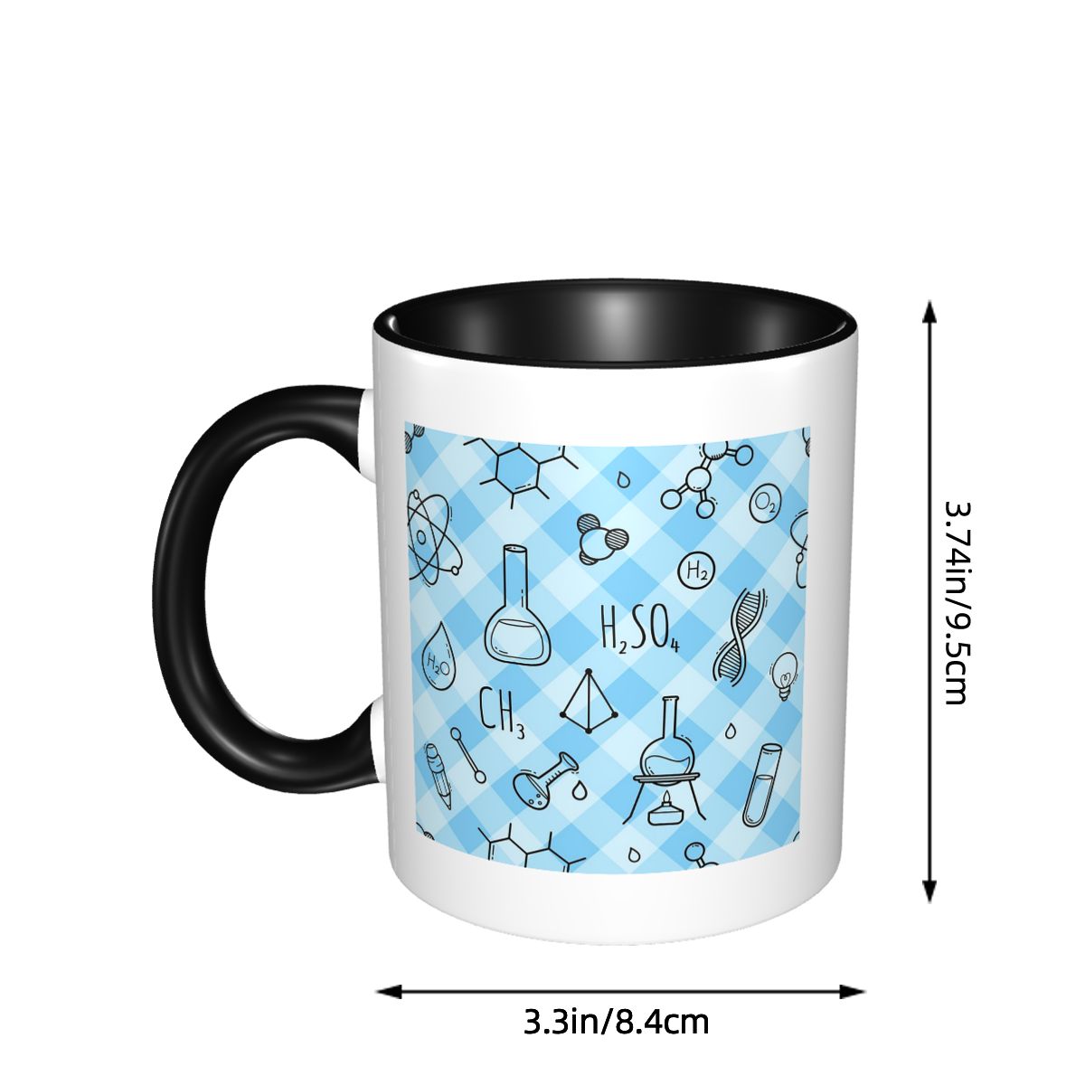 Science Icons Plaid Pattern A  - Coffee Tea Icon review and price