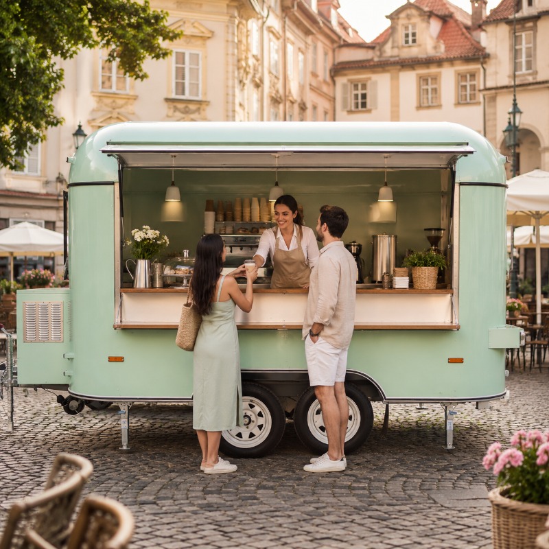 Food Cart Commercial Vending C - Juice Tea Coffee review and price
